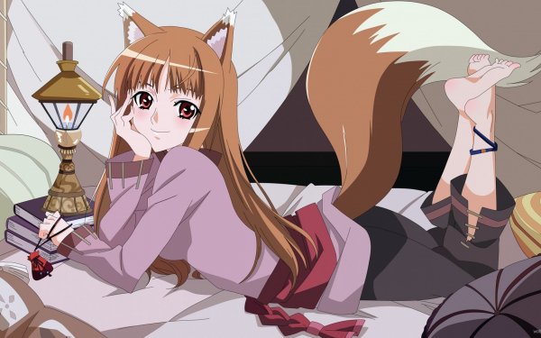 Anime Spice and Wolf Holo Fondo de pantalla HD | Fondo de Escritorio