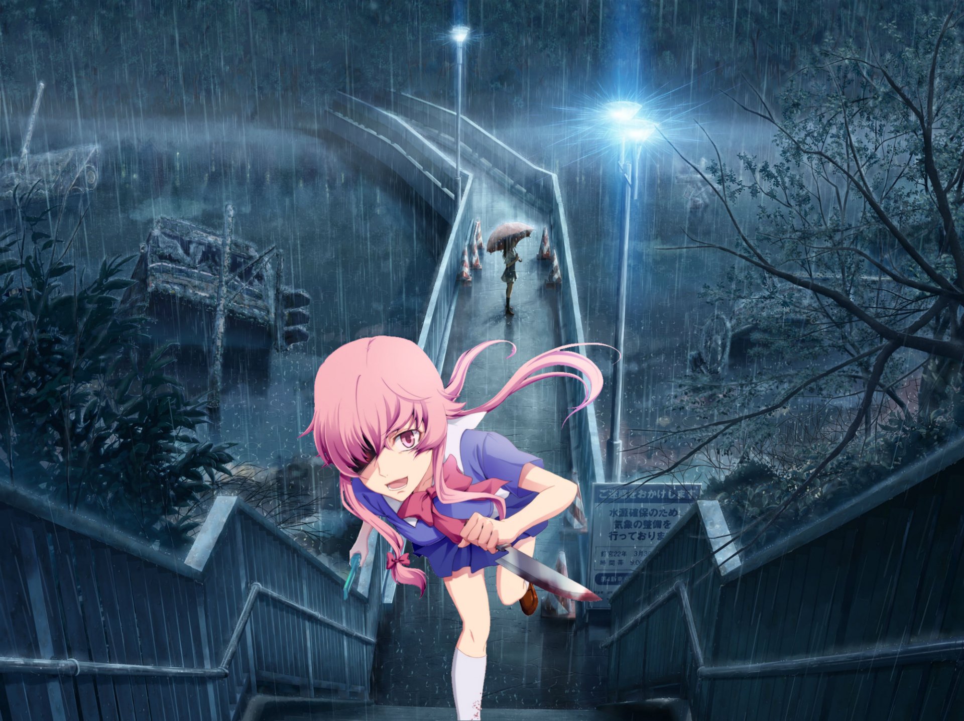 Yuno <3  Gasai yuno, Mirai nikki, Anime