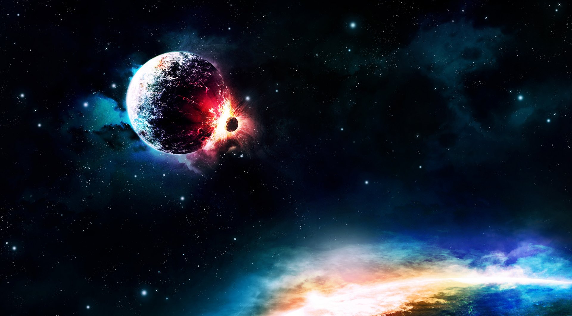 Download Sci Fi Planet HD Wallpaper