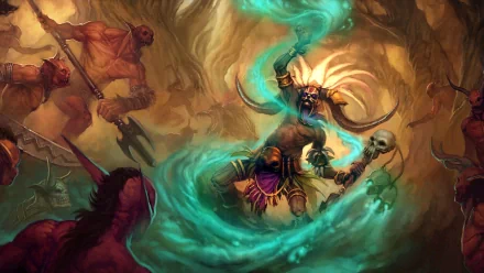 Witch Doctor (Diablo III) video game Diablo III HD Desktop Wallpaper | Background Image