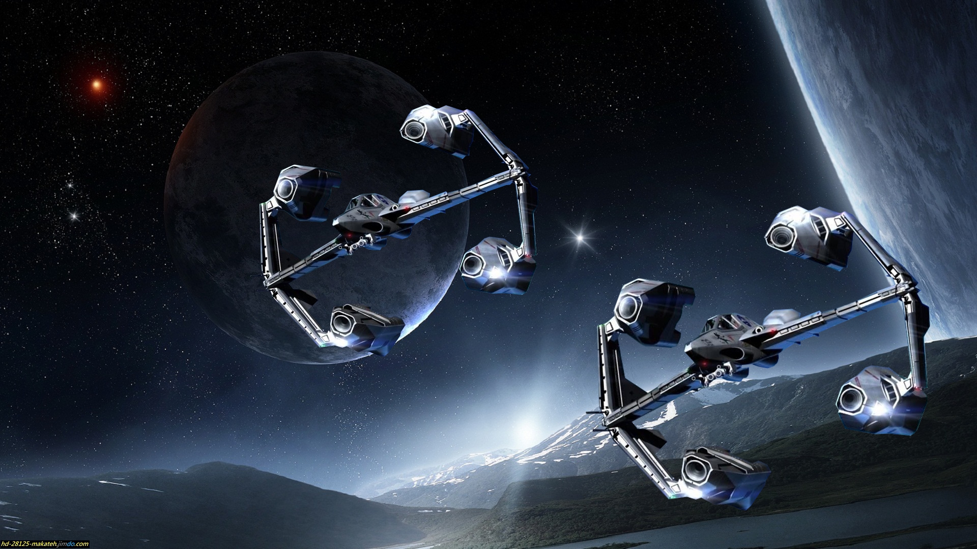 Sci Fi Spaceship HD Wallpaper | Background Image | 1920x1080