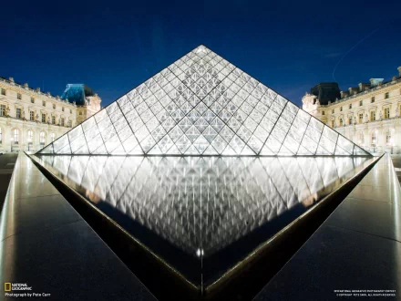 man made The Louvre HD Desktop Wallpaper | Background Image