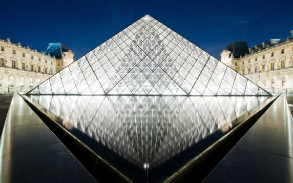 man made The Louvre HD Desktop Wallpaper | Background Image