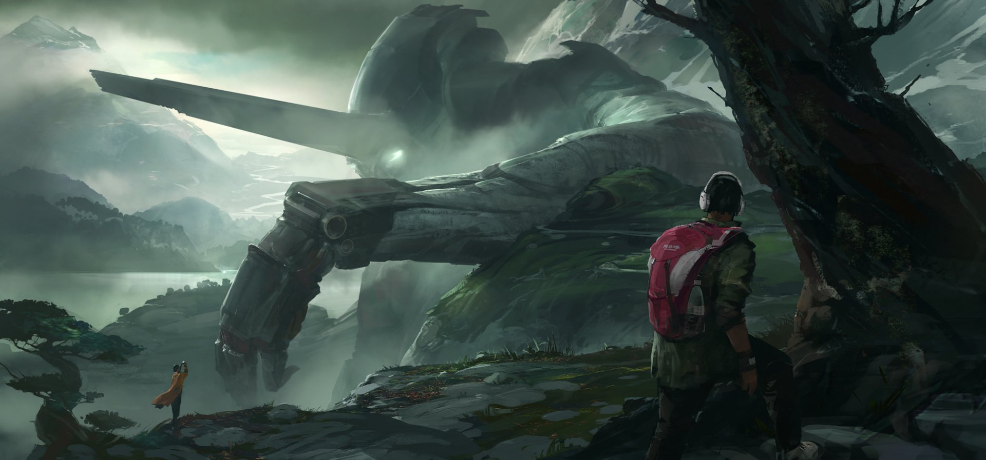 Download Fantasy Landscape Fantasy Landscape Wallpaper by Michail Rakhmatullin