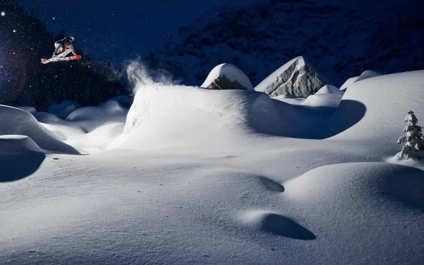 skiing Sports HD Desktop Wallpaper | Background Image