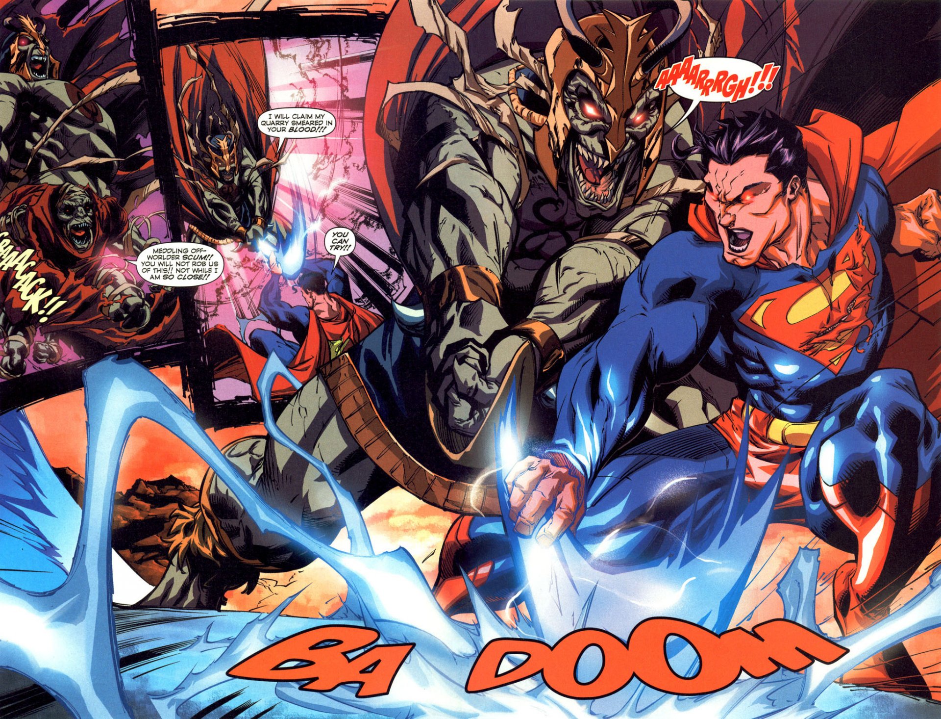Download Comic Superman HD Wallpaper