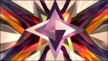 Abstract triangle HD Desktop Wallpaper | Background Image
