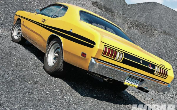 vehicle 1971 dodge demon HD Desktop Wallpaper | Background Image