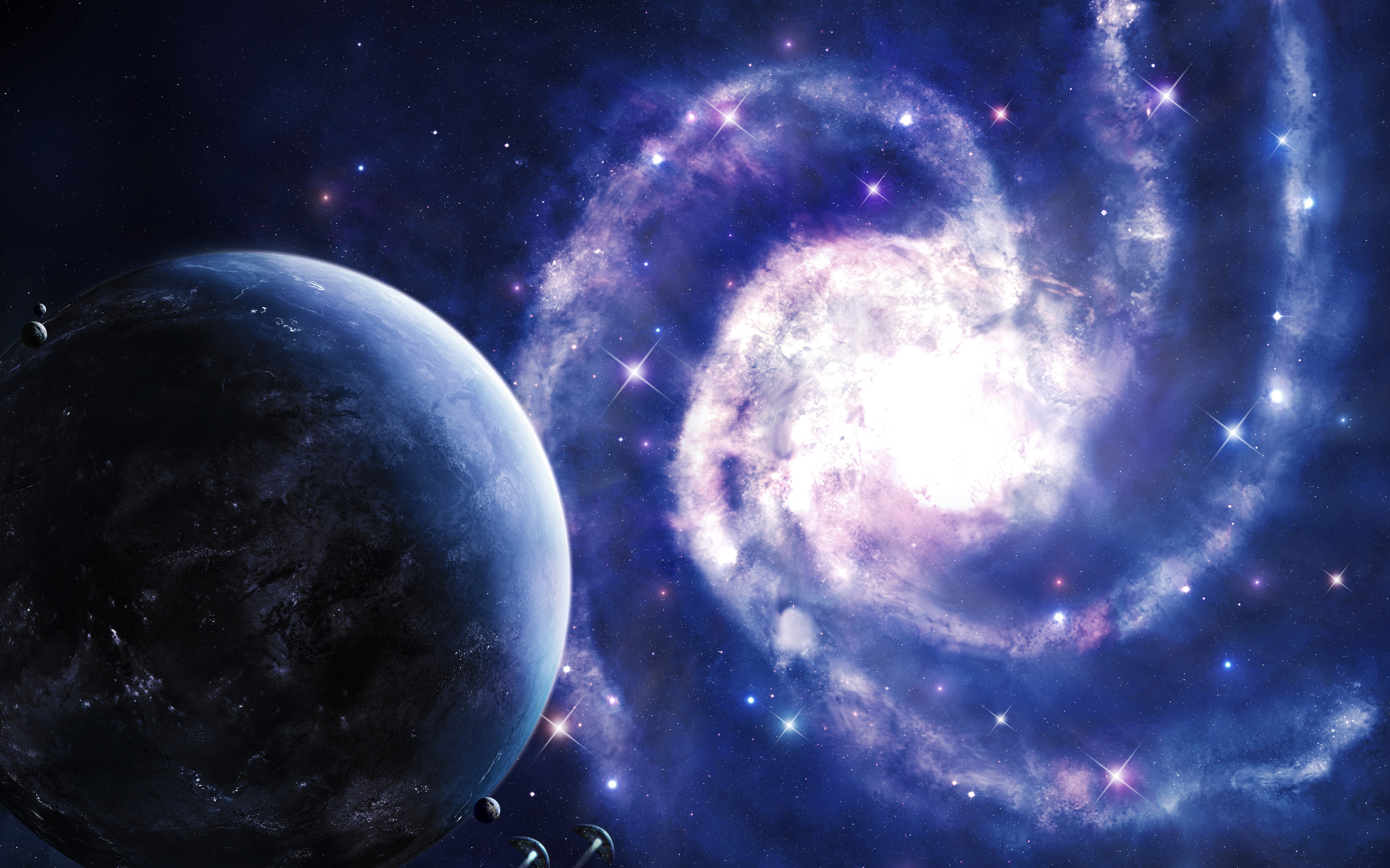 Download Sci Fi Galaxy HD Wallpaper
