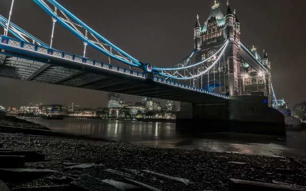 man made Tower Bridge HD Desktop Wallpaper | Background Image