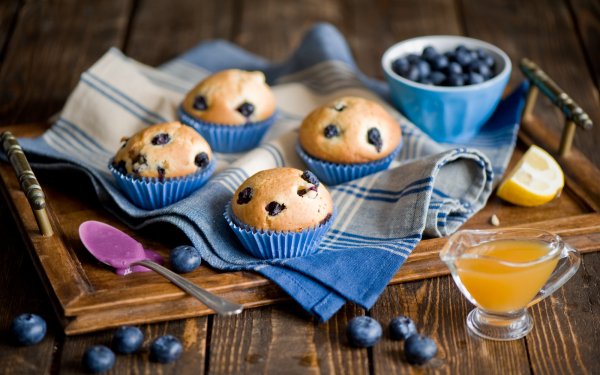 Food Cupcake Muffin Cake Tea Coffee Sweets HD Wallpaper | Background Image