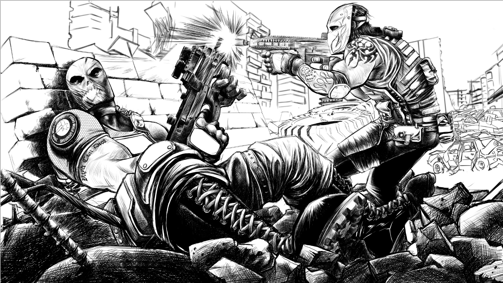 Previsto para 2013, novo 'Army of Two' tem imagens divulgadas