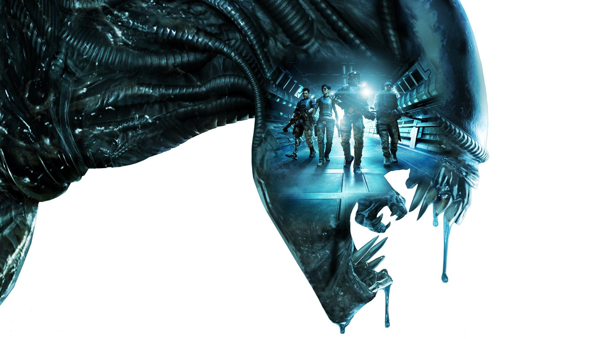 Download Alien Sci Fi Video Game Aliens: Colonial Marines HD Wallpaper
