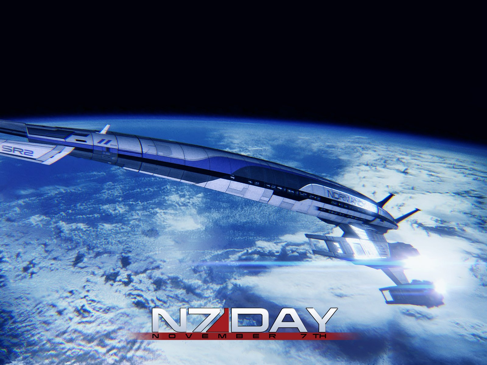 Download Normandy SR-2 Video Game Mass Effect Wallpaper