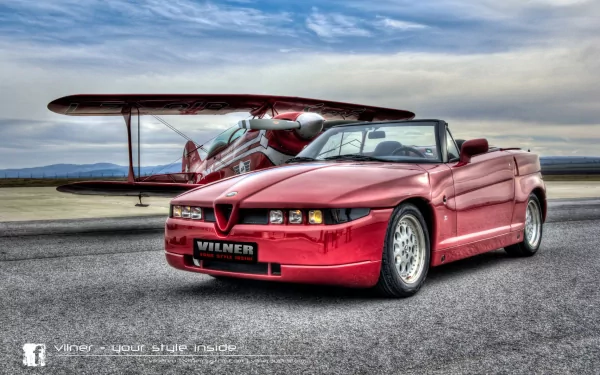 vehicle Alfa Romeo RZ HD Desktop Wallpaper | Background Image