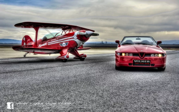 vehicle Alfa Romeo RZ HD Desktop Wallpaper | Background Image