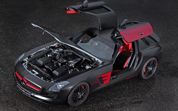 vehicle Mercedes-Benz SLS HD Desktop Wallpaper | Background Image