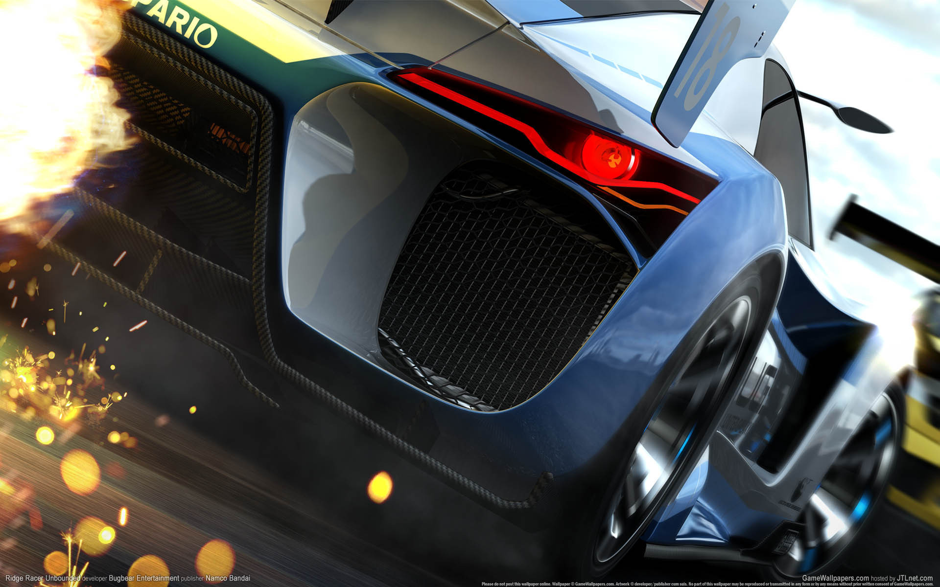 Video Game Ridge Racer Unbounded HD Wallpaper | Background Image