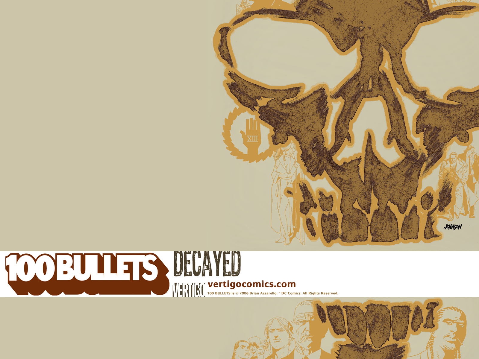 Comics 100 Bullets: Decayed HD Wallpaper | Background Image
