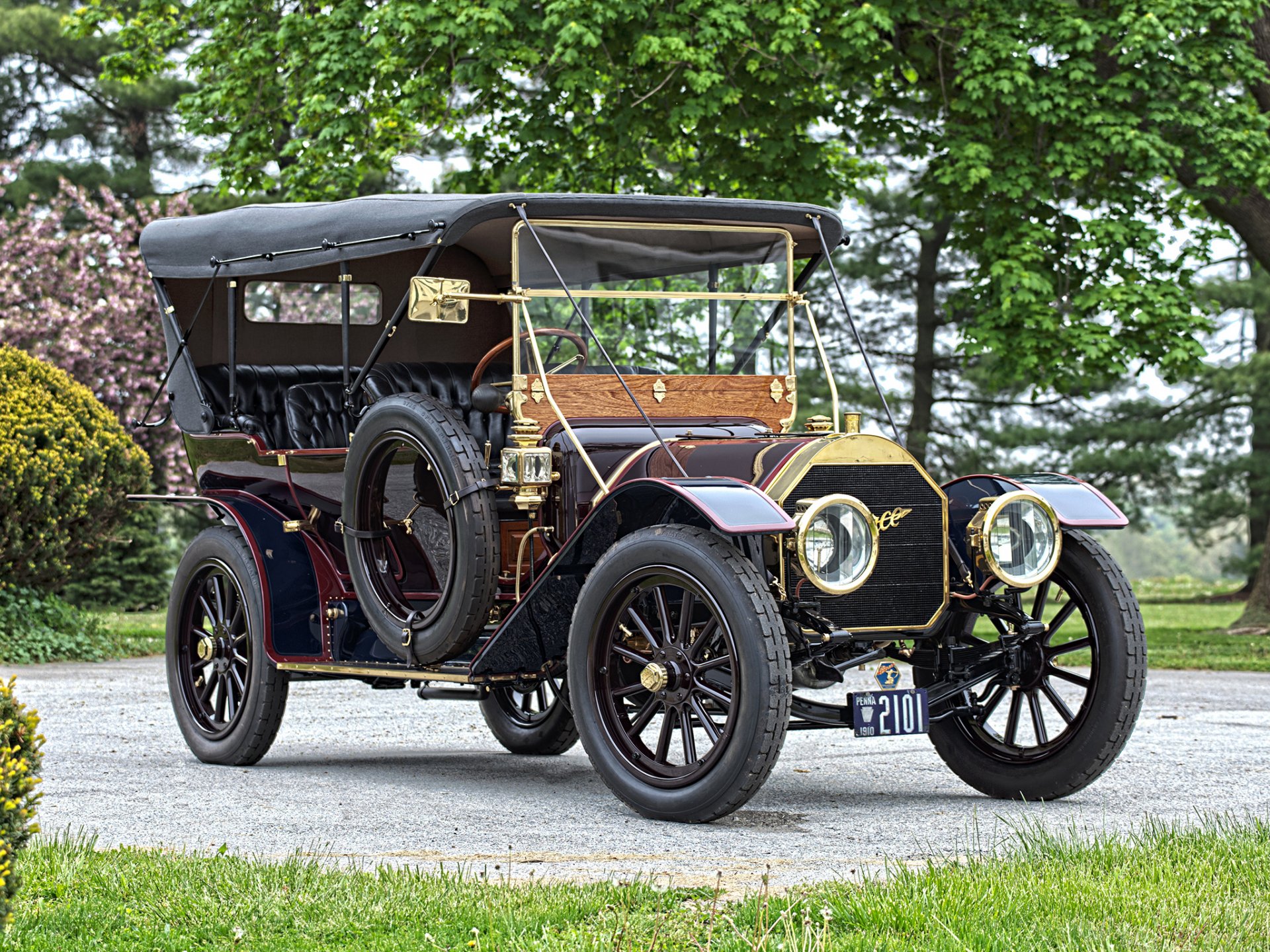 1910 pierce arrow model 48 touring Full HD Wallpaper and Background