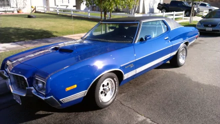 vehicle 1972 ford gran torino HD Desktop Wallpaper | Background Image