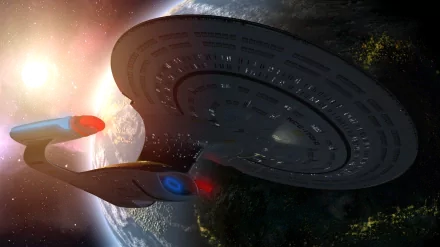  U.S.S. Enterprise D Beauty Shot