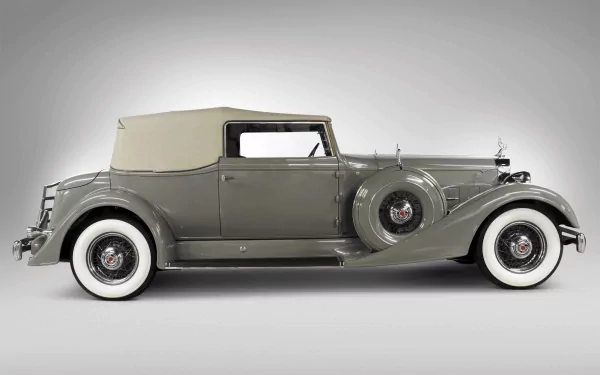 old convertible Packard car vehicle Packard Eight HD Desktop Wallpaper | Background Image