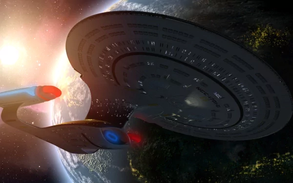  U.S.S. Enterprise D Beauty Shot