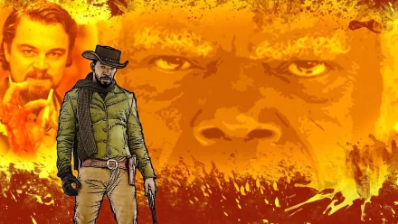 Django Comic Django Unchained HD Desktop Wallpaper | Background Image