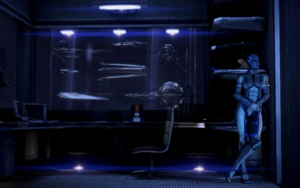 Liara T'Soni video game Mass Effect HD Desktop Wallpaper | Background Image