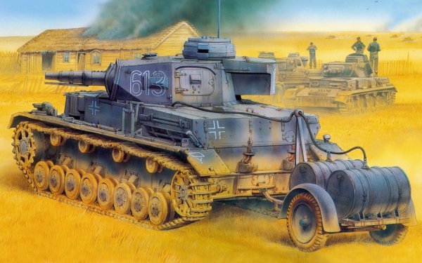 Military Panzer IV Tanks HD Wallpaper | Background Image