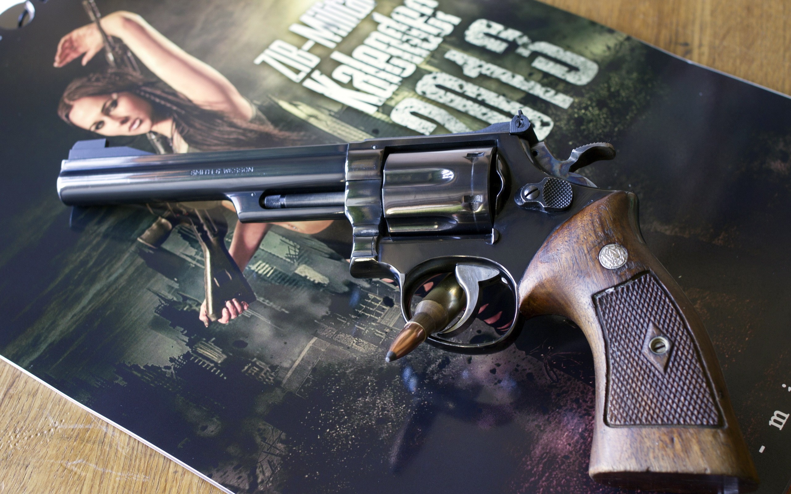 Smith Wesson Revolver Hd Wallpaper Background Image 2560x1600