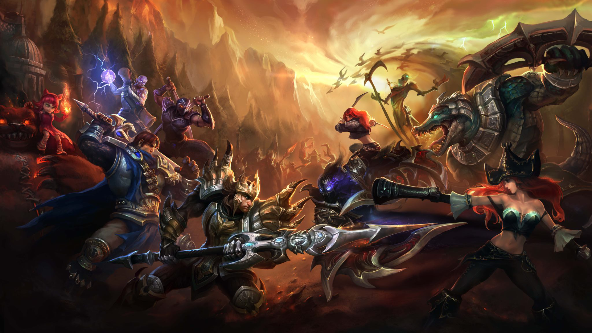 Video Game League Of Legends HD Wallpaper