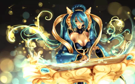 Sona (League Of Legends) video game League Of Legends HD Desktop Wallpaper | Background Image