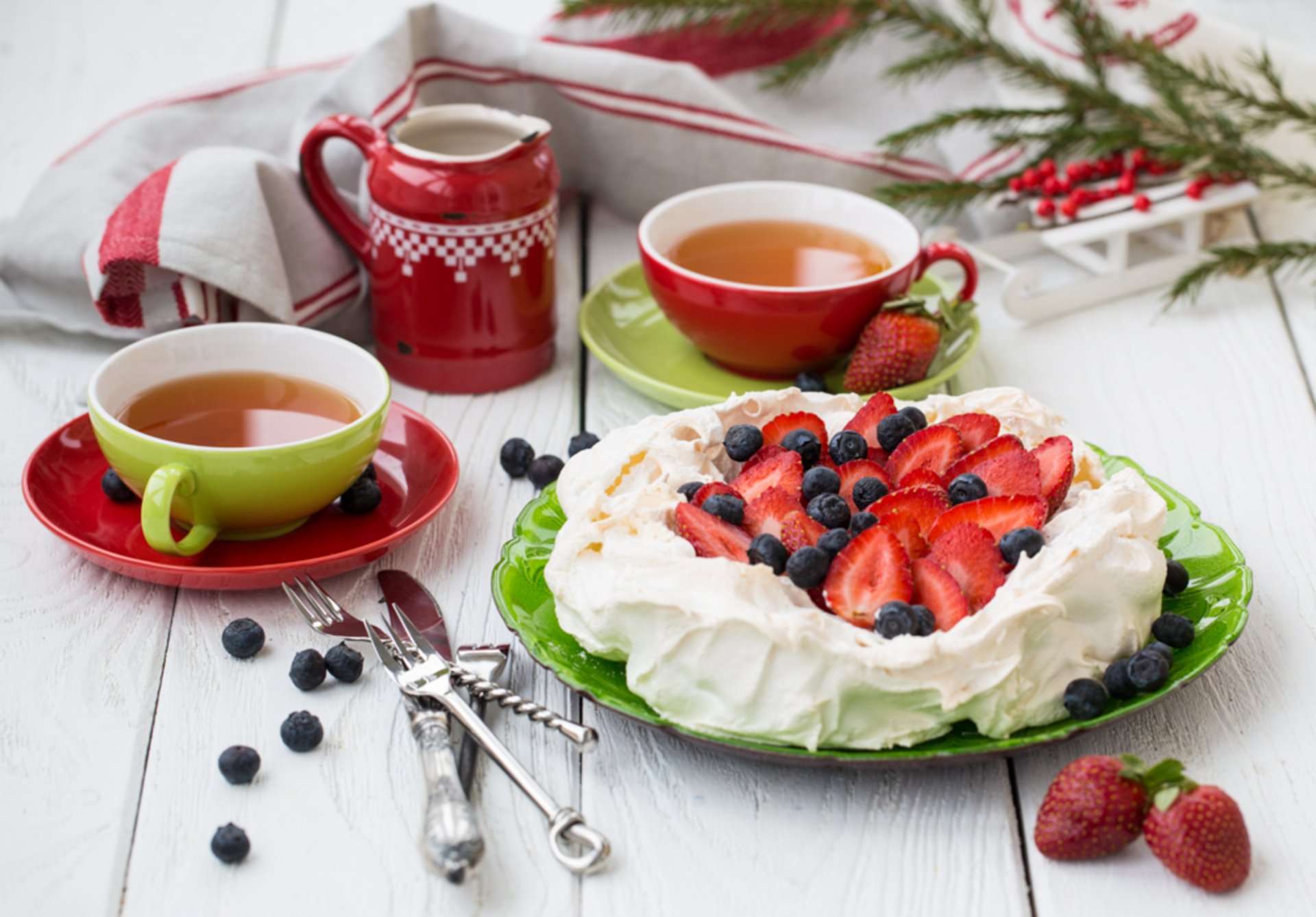 Download Food Pavlova HD Wallpaper