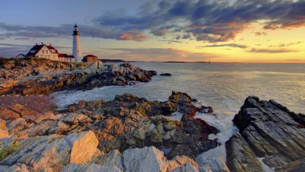 man made lighthouse HD Desktop Wallpaper | Background Image