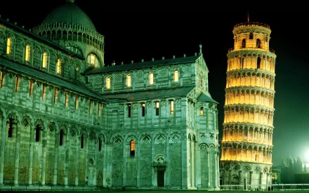 man made Leaning Tower of Pisa HD Desktop Wallpaper | Background Image