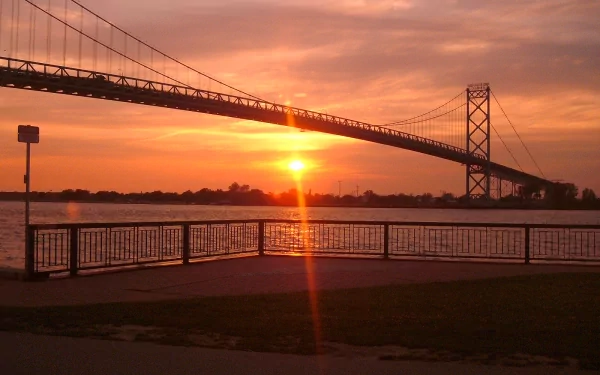 man made ambassador bridge HD Desktop Wallpaper | Background Image