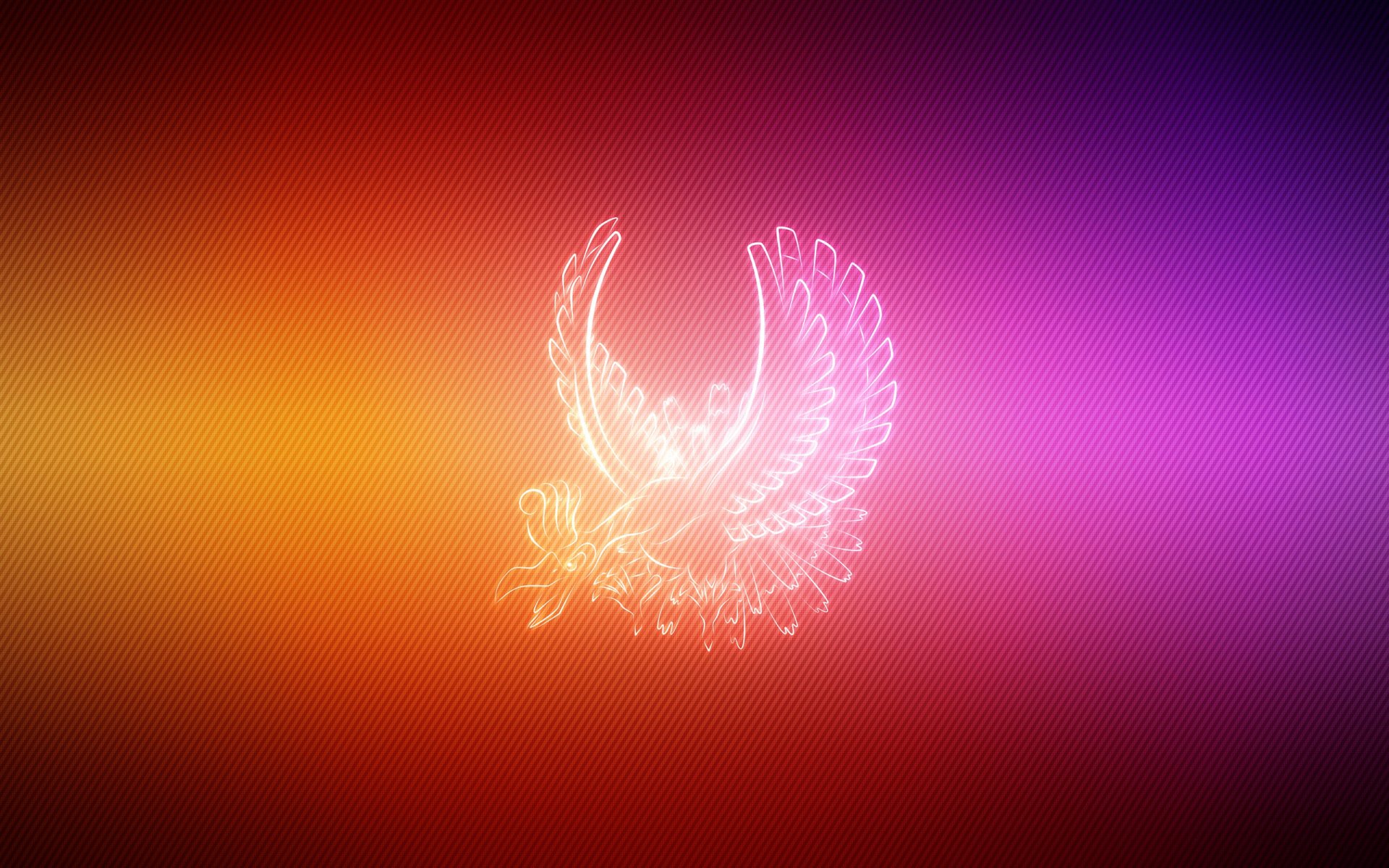 HD Wallpaper of Ho-oh in Pokémon Style