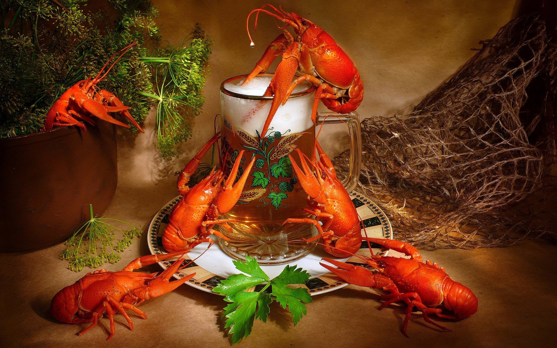 Download Food Lobster Anime Naruto HD Wallpaper