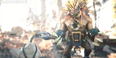 video game DotA 2 Bristleback (Dota 2) HD Desktop Wallpaper | Background Image