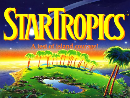 video game star tropics HD Desktop Wallpaper | Background Image