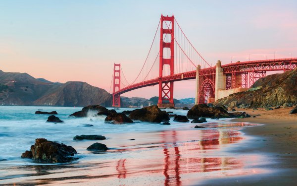 Man Made Golden Gate Bridges HD Wallpaper | Background Image