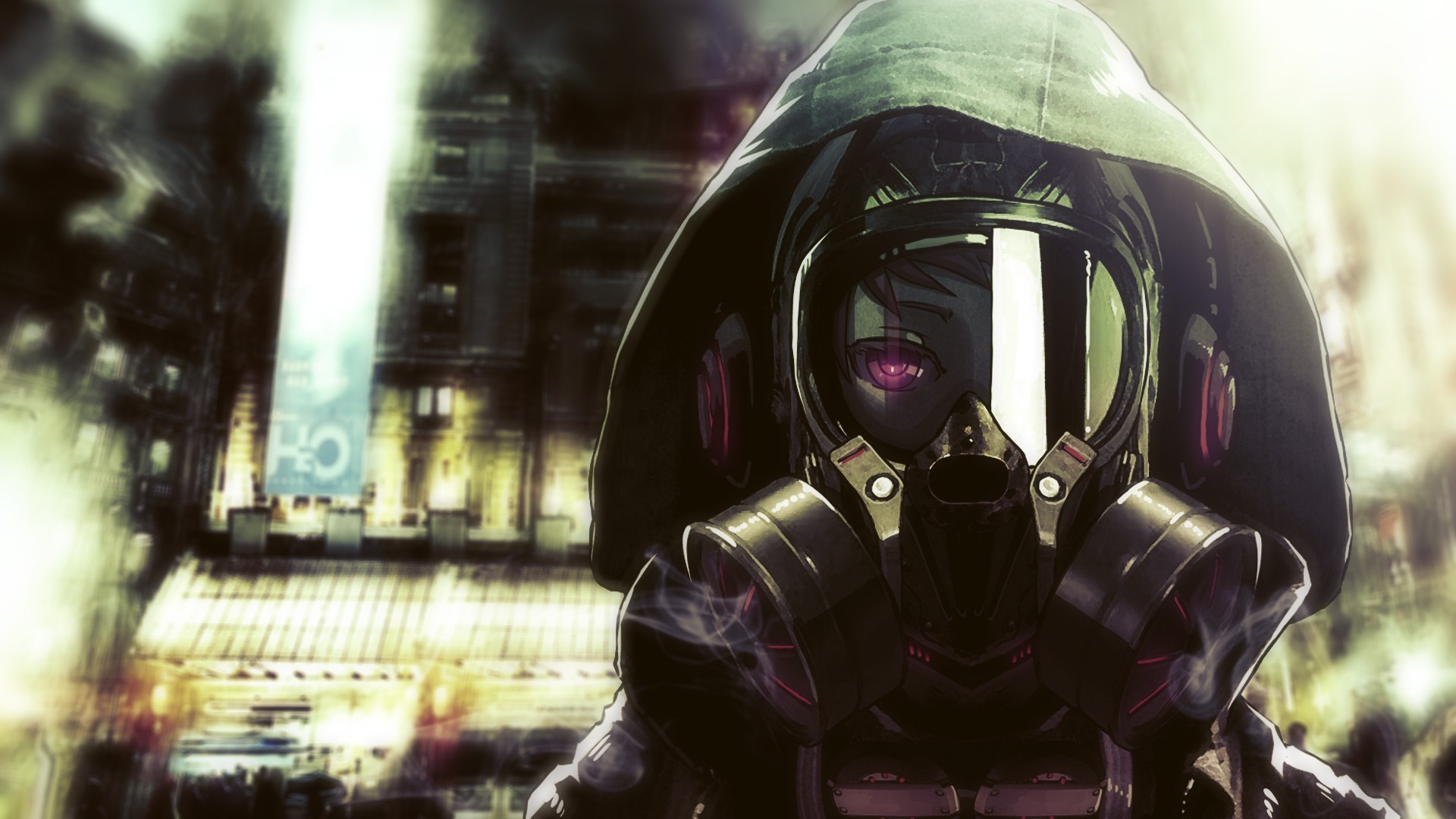 Terpopuler Anime Gas Mask Wallpaper