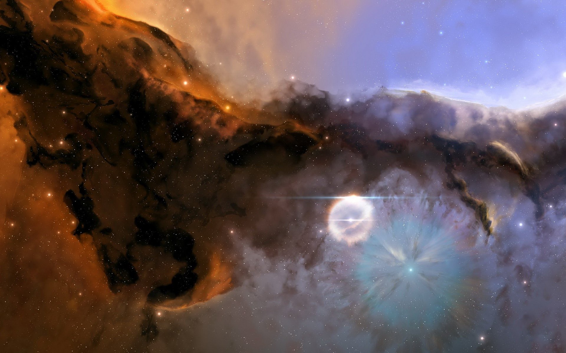 Download Sci Fi Nebula HD Wallpaper