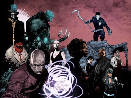 Comic Shadowman HD Desktop Wallpaper | Background Image