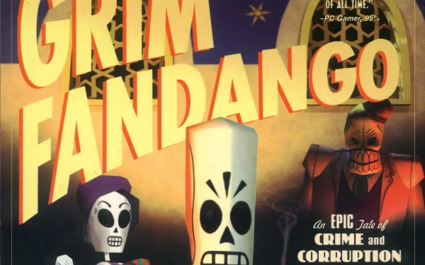 video game Grim Fandango (1998) HD Desktop Wallpaper | Background Image