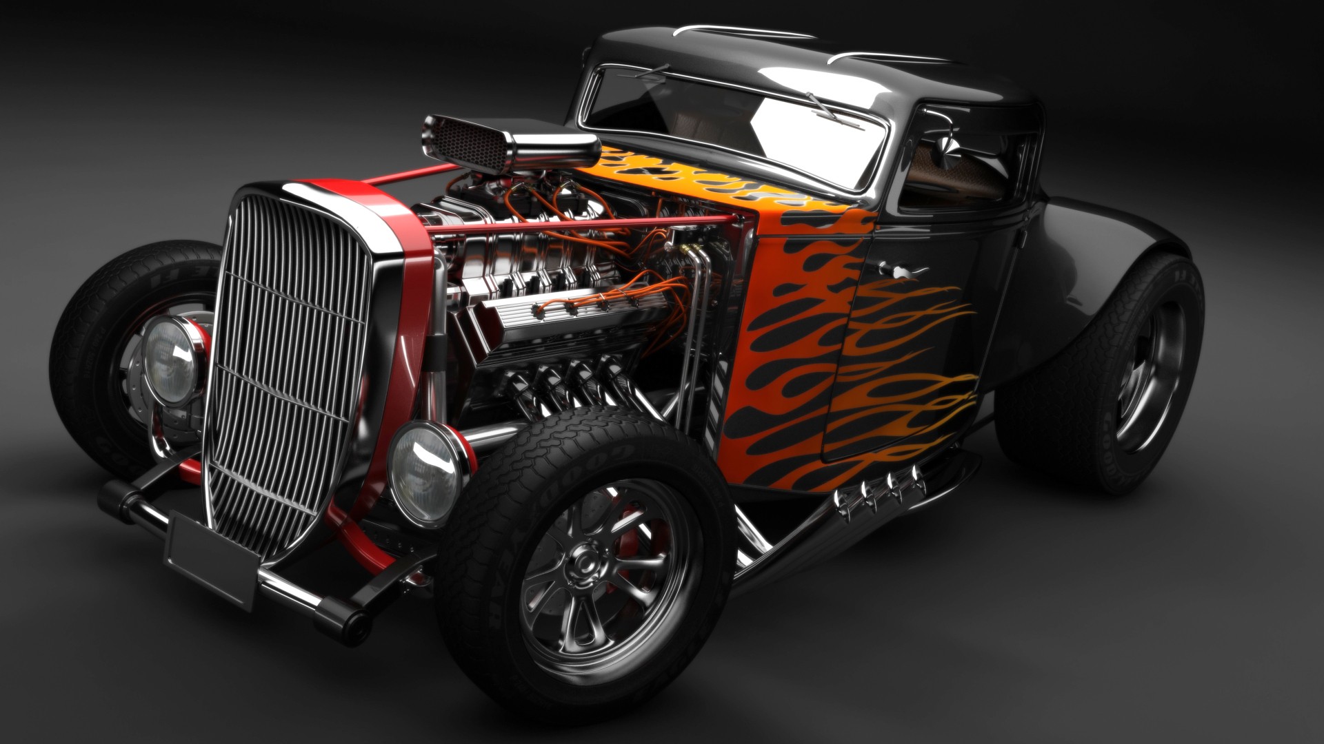 Vehicles Hot Rod HD Wallpaper | Background Image