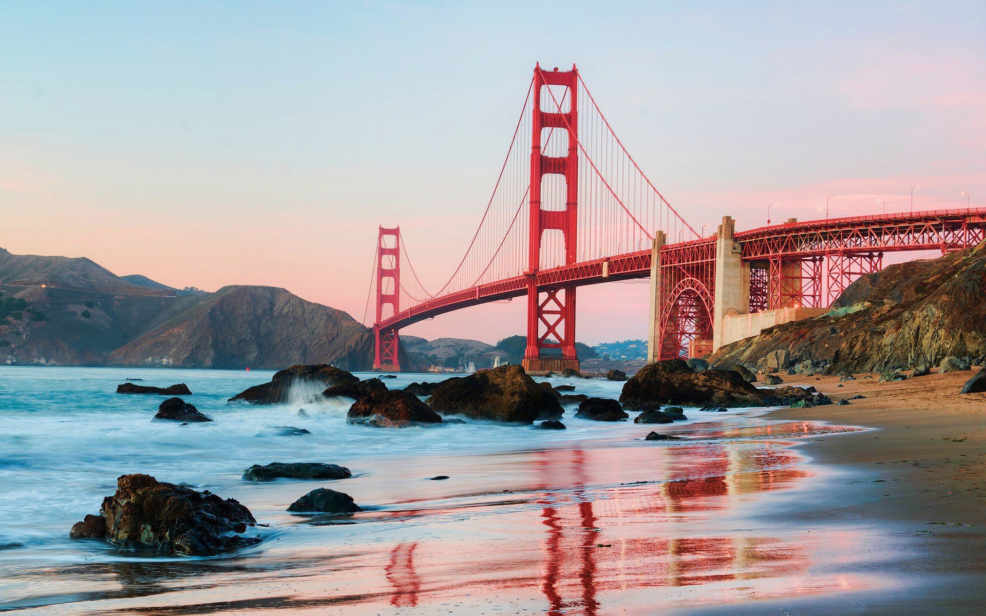 Download Man Made Golden Gate Bridge HD Wallpaper