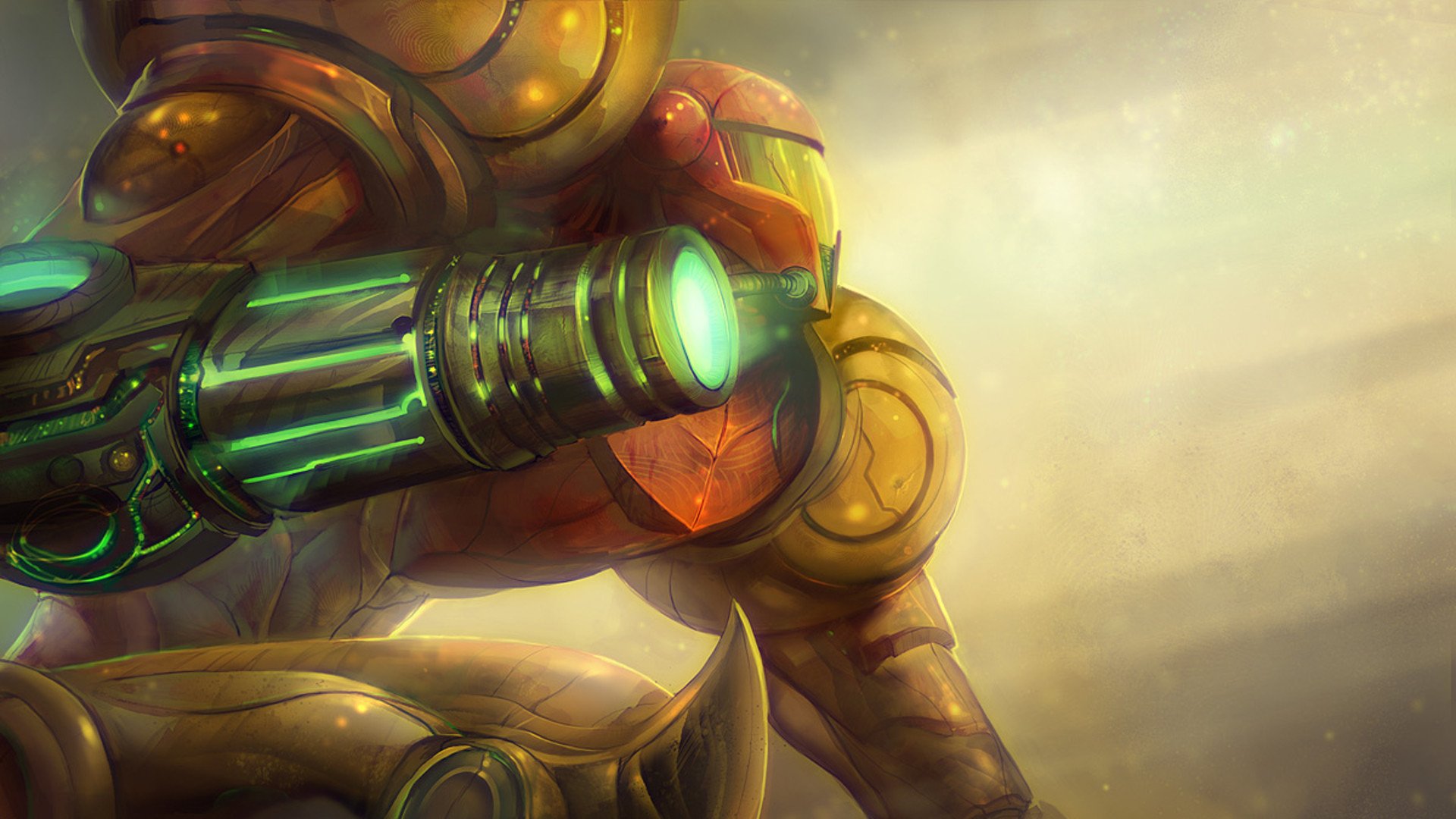 HD Wallpaper of Samus Aran from Metroid: A Gaming Icon